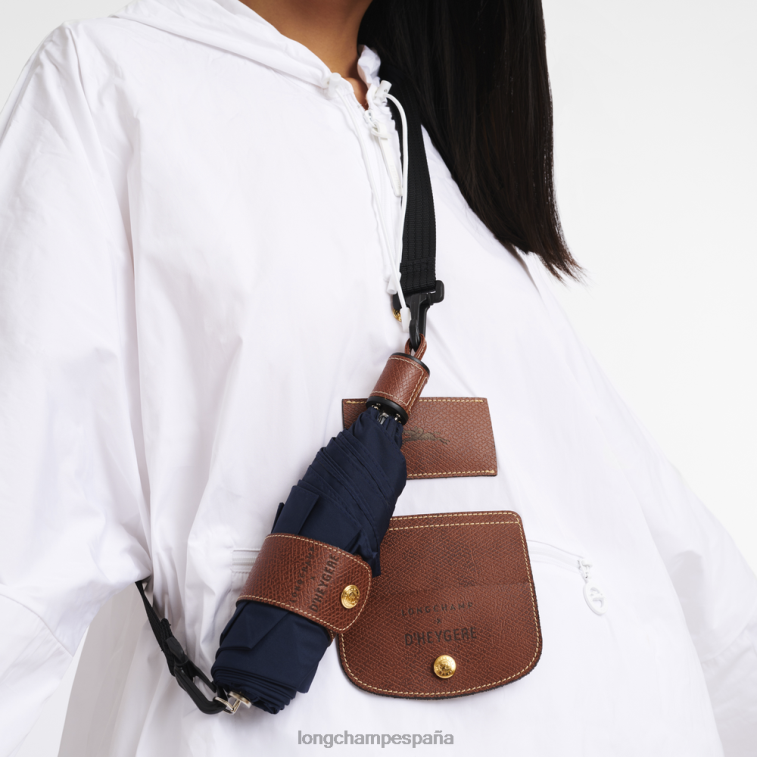 Longchamp X D'heygere paraguas Armada hombres accesorios 064LB965