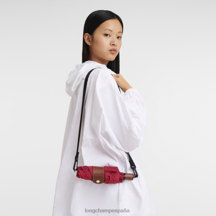 Longchamp X D'heygere paraguas rosa hombres accesorios 064LB964