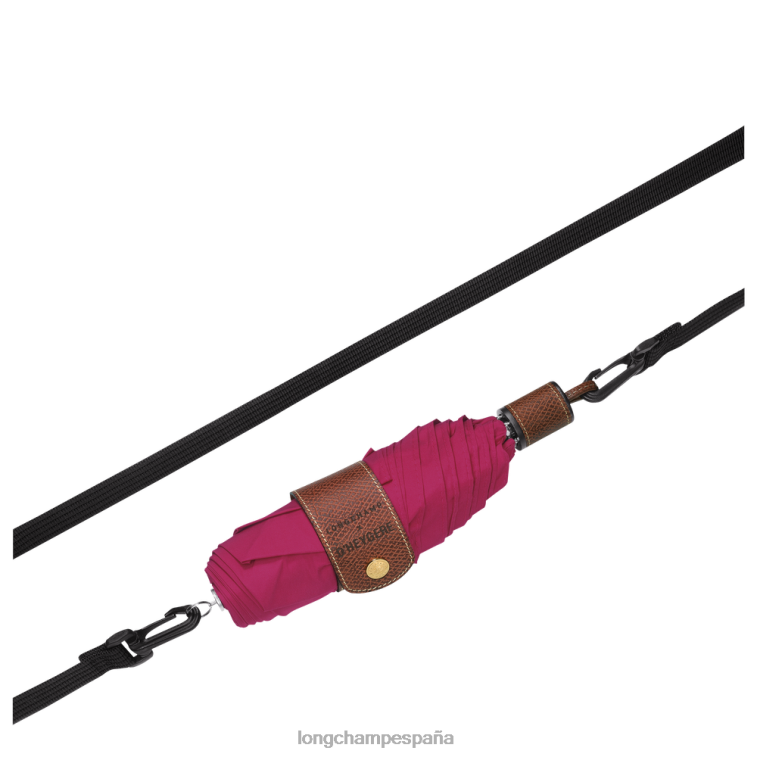Longchamp X D'heygere paraguas rosa hombres accesorios 064LB964