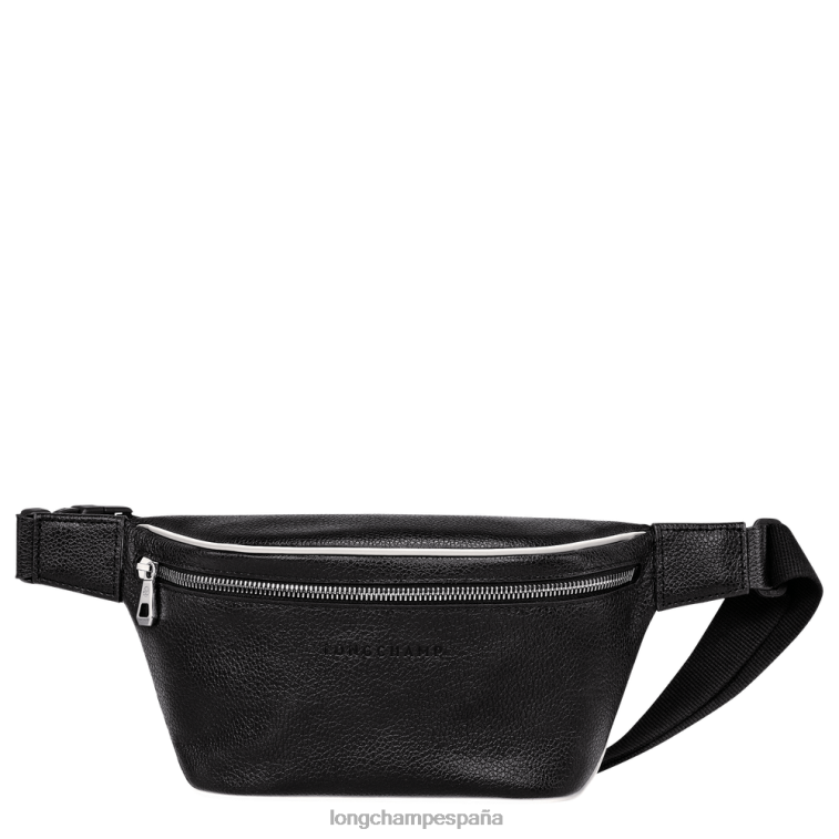 Longchamp riñonera le foulonne blanco negro hombres bolsas 064LB460