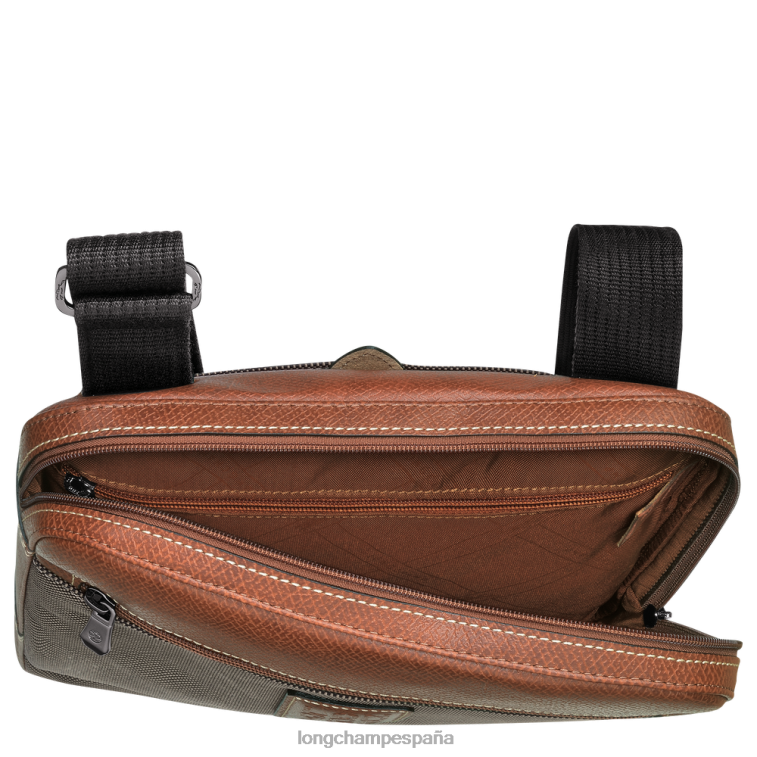 Longchamp bolsa crossbody boxford marrón hombres bolsas 064LB1110