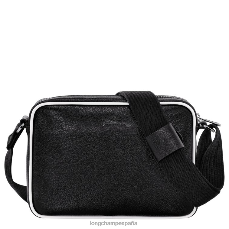 Longchamp bolsa para cámara le foulonne blanco negro hombres bolsas 064LB1124