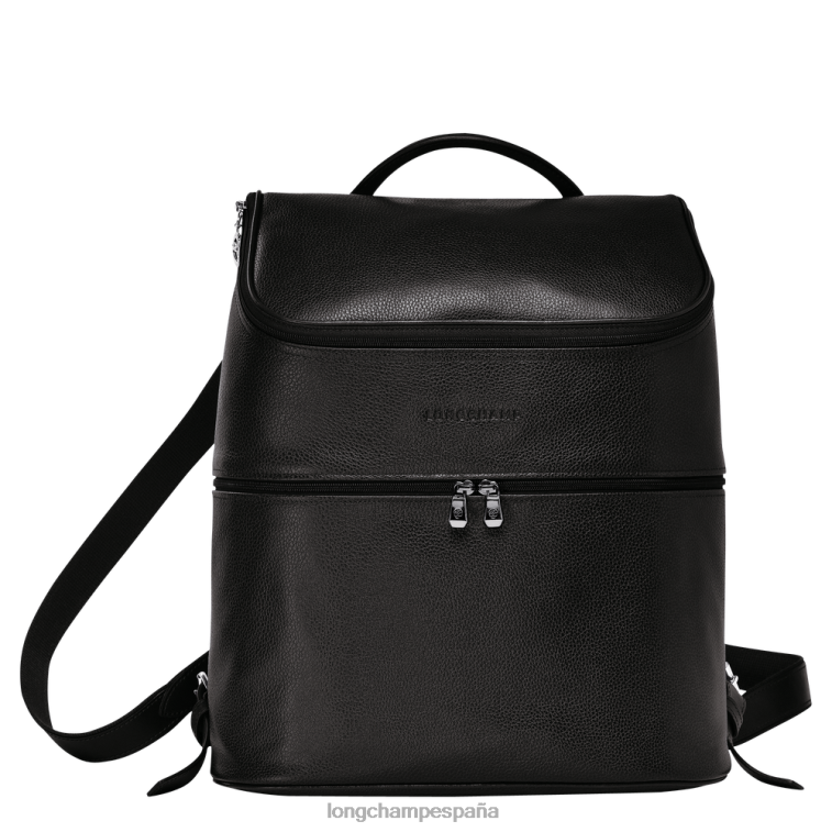 Longchamp mochila le foulonne negro hombres bolsas 064LB448