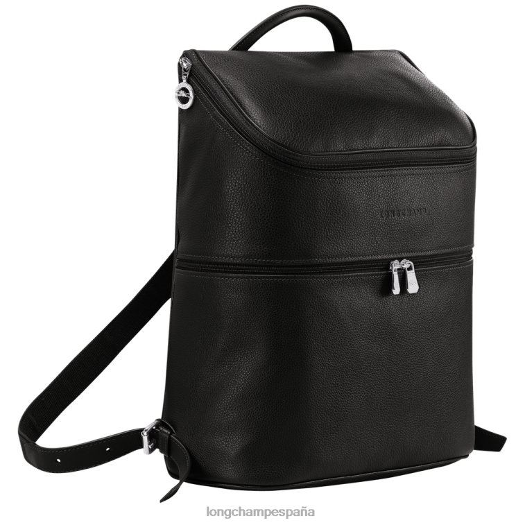 Longchamp mochila le foulonne negro hombres bolsas 064LB448