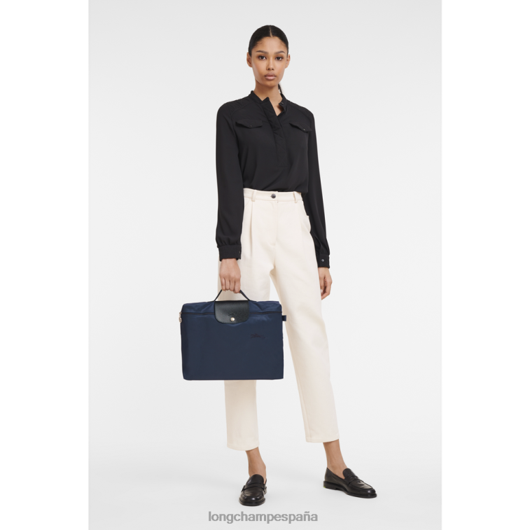 Longchamp carpeta de documentos verde le pliage Armada hombres bolsas 064LB496