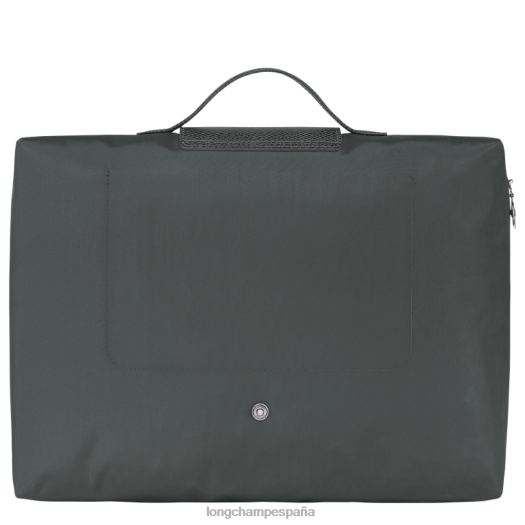 Longchamp carpeta de documentos verde le pliage grafito hombres bolsas 064LB495
