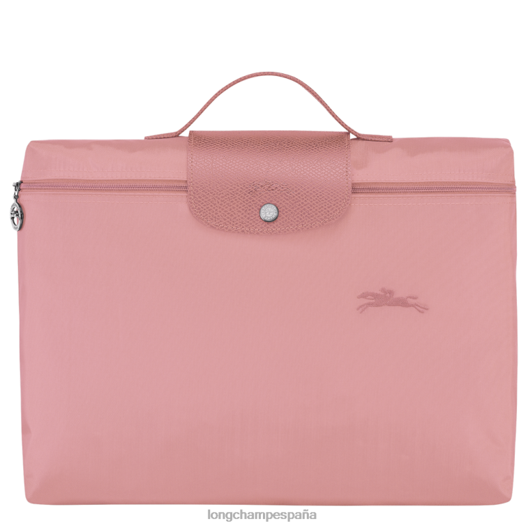 Longchamp carpeta de documentos verde le pliage rosa pétalo hombres bolsas 064LB498