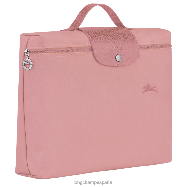 Longchamp carpeta de documentos verde le pliage rosa pétalo hombres bolsas 064LB498