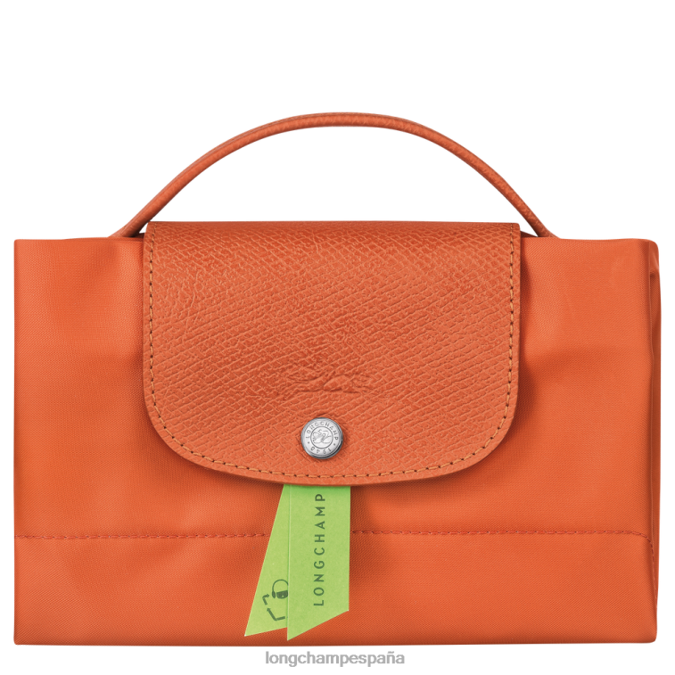 Longchamp carpeta de documentos verde le pliage zanahoria hombres bolsas 064LB497