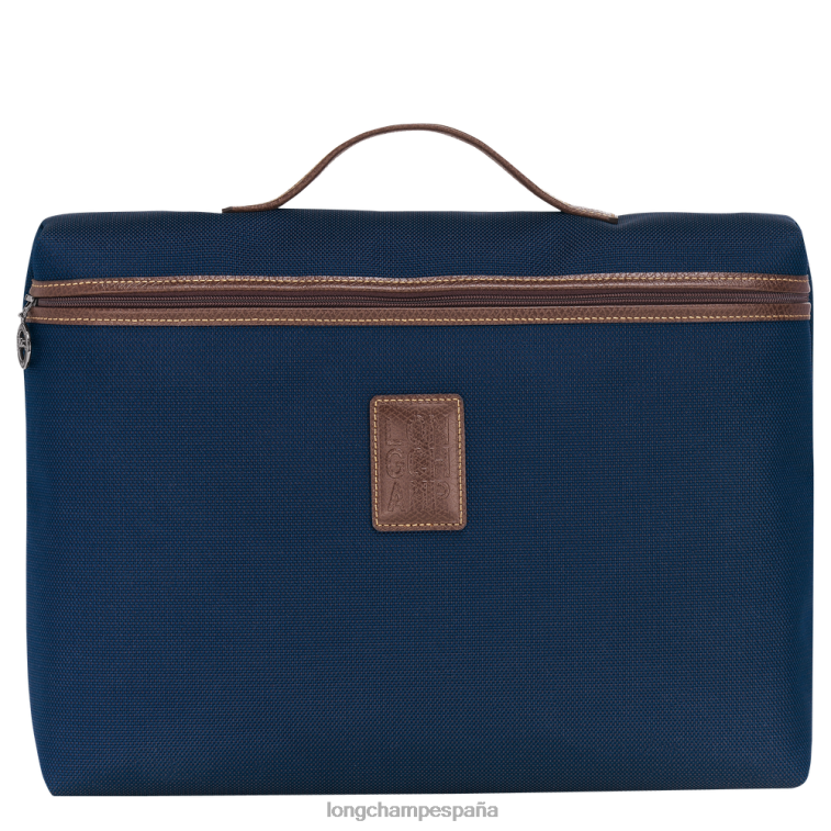 Longchamp maletín boxford azul hombres bolsas 064LB1099