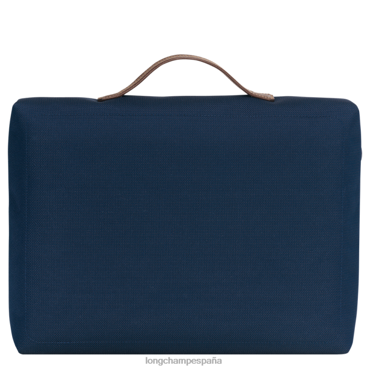 Longchamp maletín boxford azul hombres bolsas 064LB1099