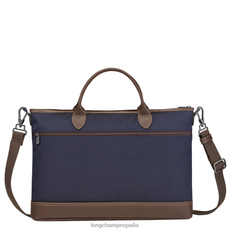 Longchamp maletín boxford azul hombres bolsas 064LB466