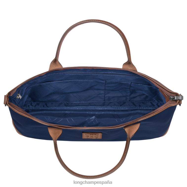 Longchamp maletín boxford azul hombres bolsas 064LB466