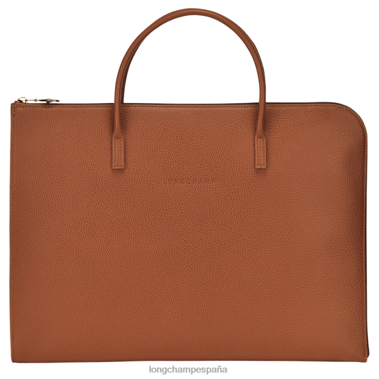Longchamp maletín le foulonne caramelo hombres bolsas 064LB471