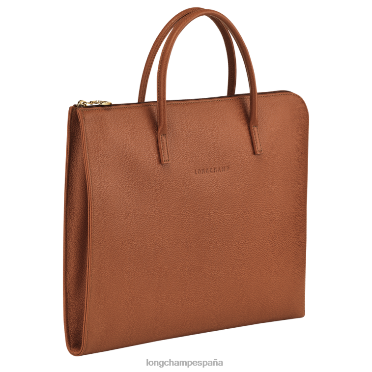 Longchamp maletín le foulonne caramelo hombres bolsas 064LB471