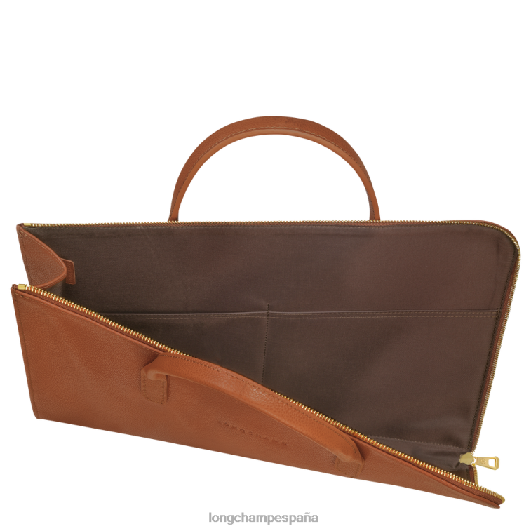 Longchamp maletín le foulonne caramelo hombres bolsas 064LB471