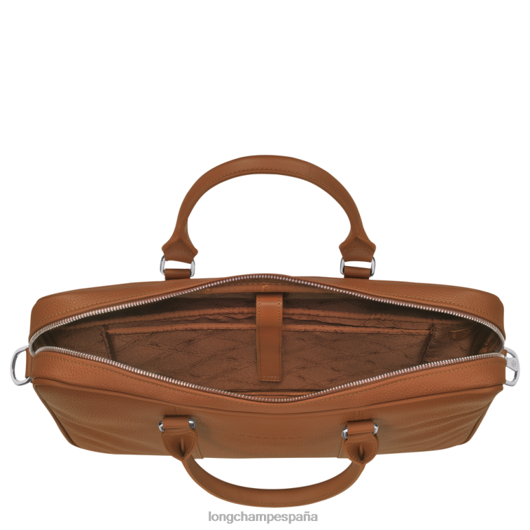 Longchamp maletín le foulonne caramelo hombres bolsas 064LB477