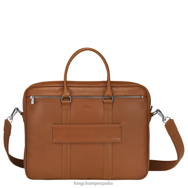 Longchamp maletín le foulonne caramelo hombres bolsas 064LB480