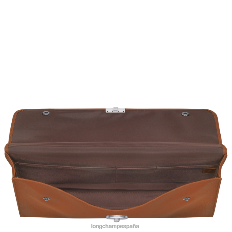 Longchamp maletín le foulonne caramelo hombres bolsas 064LB484
