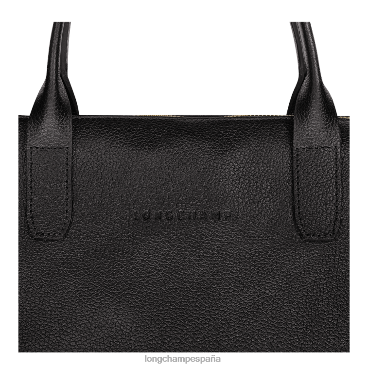 Longchamp maletín le foulonne negro hombres bolsas 064LB467