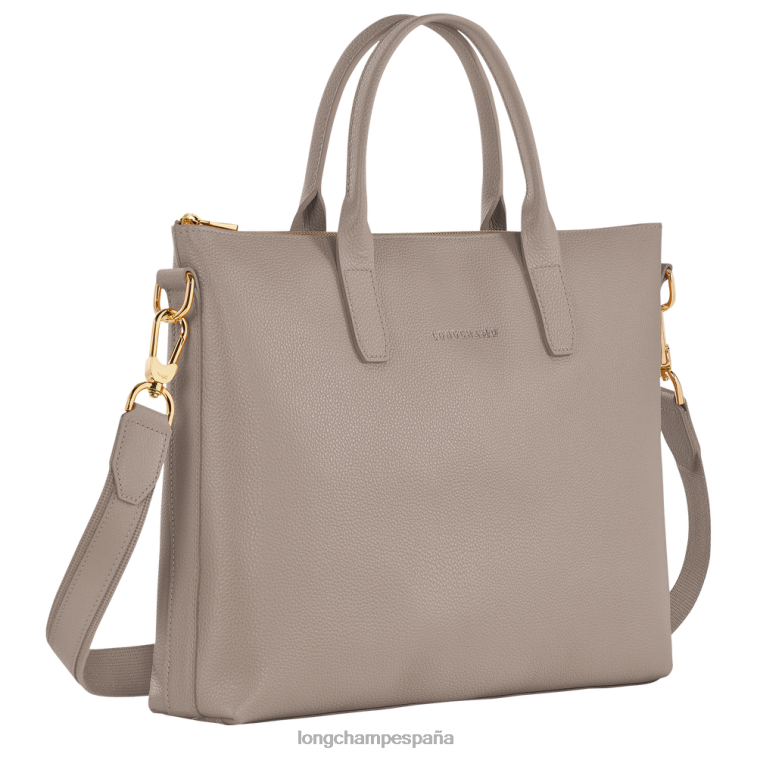 Longchamp maletín le foulonne tórtola hombres bolsas 064LB469