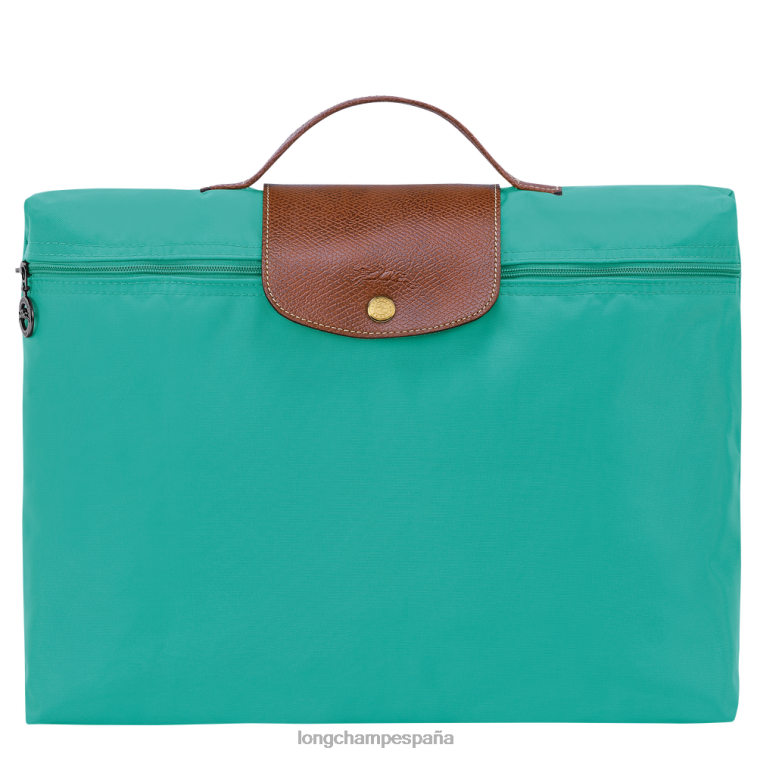 Longchamp maletín original le pliage turquesa hombres bolsas 064LB489