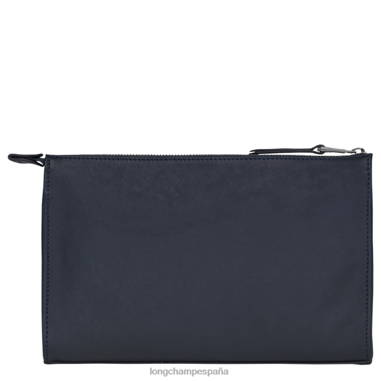 Longchamp bolsa 3d azul medianoche hombres Artículos de cuero 064LB13