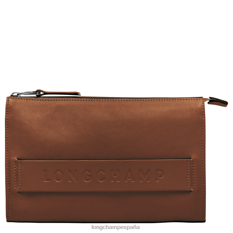 Longchamp bolsa 3d coñac hombres Artículos de cuero 064LB723