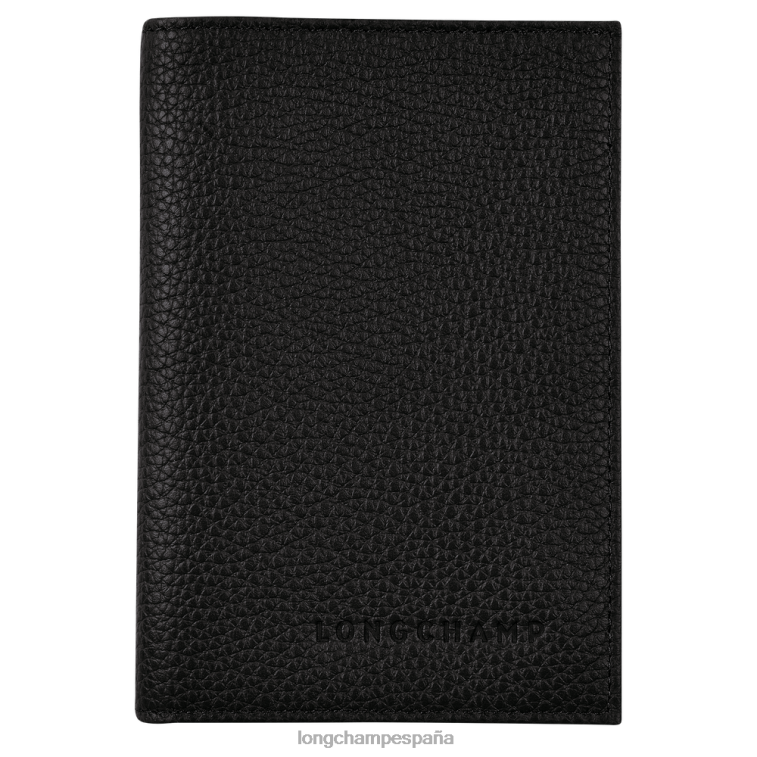 Longchamp cubierta del pasaporte le foulonne negro hombres Artículos de cuero 064LB724 Longchamp cubierta del pasaporte le foulonne negro hombres Artículos de cuero 064LB724