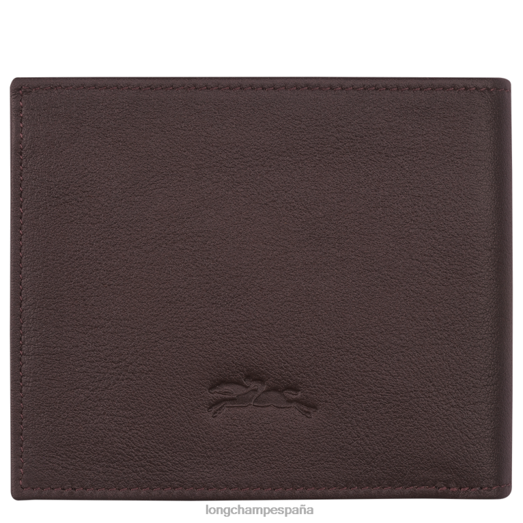 Longchamp cartera sur sena moca hombres Artículos de cuero 064LB1128