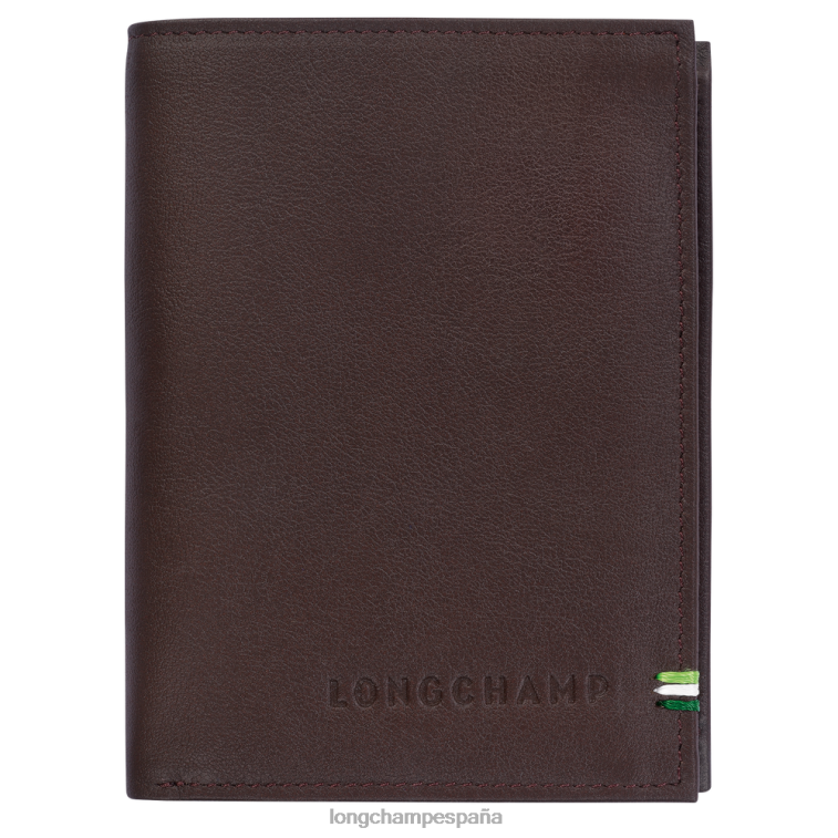 Longchamp cartera sur sena moca hombres Artículos de cuero 064LB1130
