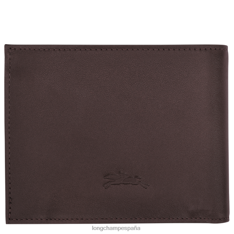 Longchamp cartera sur sena moca hombres Artículos de cuero 064LB1131