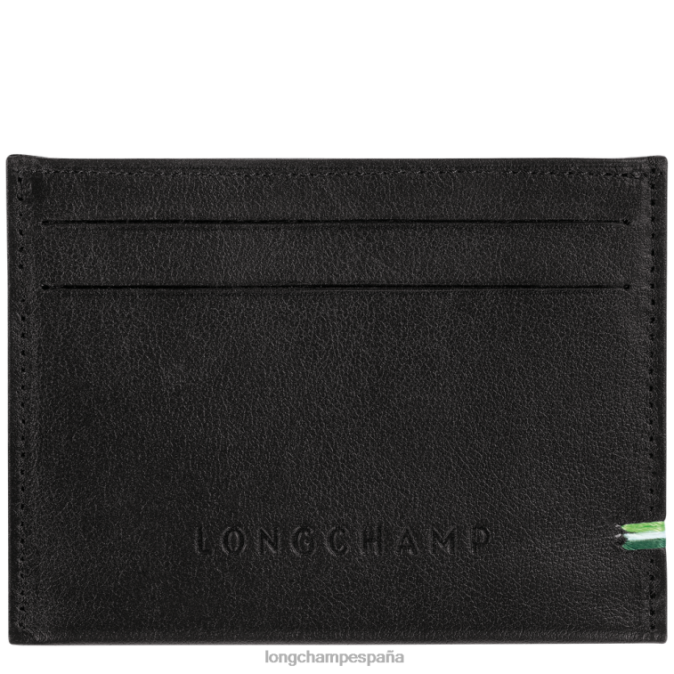 Longchamp tarjetero sur sena negro hombres Artículos de cuero 064LB1132 Longchamp tarjetero sur sena negro hombres Artículos de cuero 064LB1132