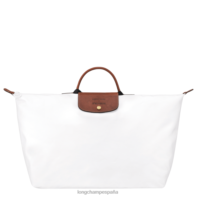 Longchamp X D'heygere bolsa de viaje/mochila blanco hombres bolsas 064LB833