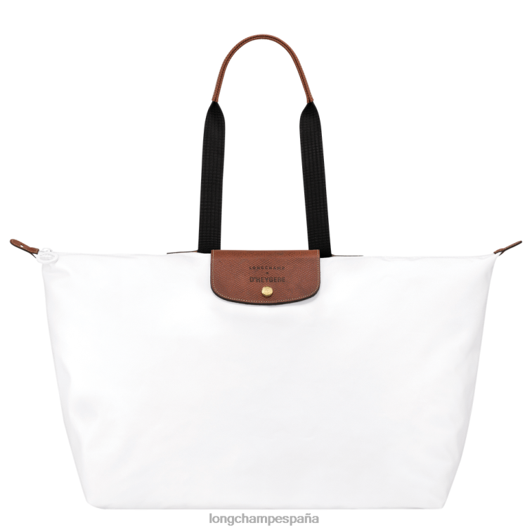 Longchamp X D'heygere bolsa de viaje/mochila blanco hombres bolsas 064LB833