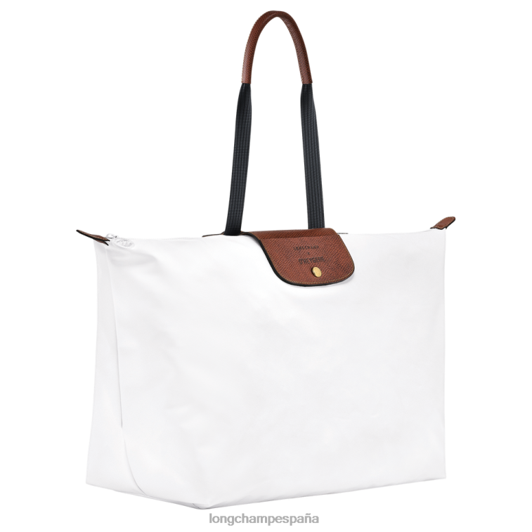 Longchamp X D'heygere bolsa de viaje/mochila blanco hombres bolsas 064LB833