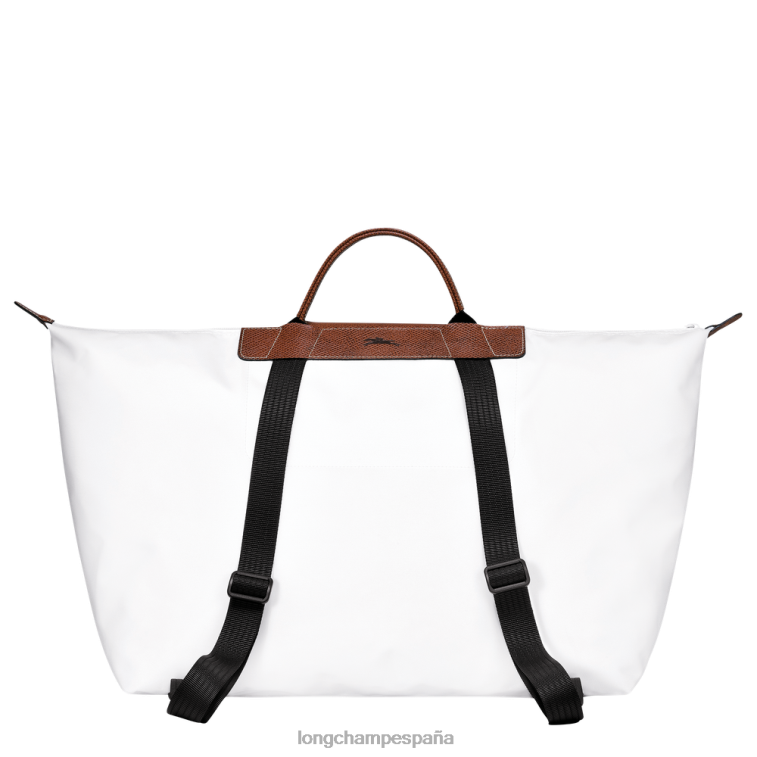 Longchamp X D'heygere bolsa de viaje/mochila blanco hombres bolsas 064LB833