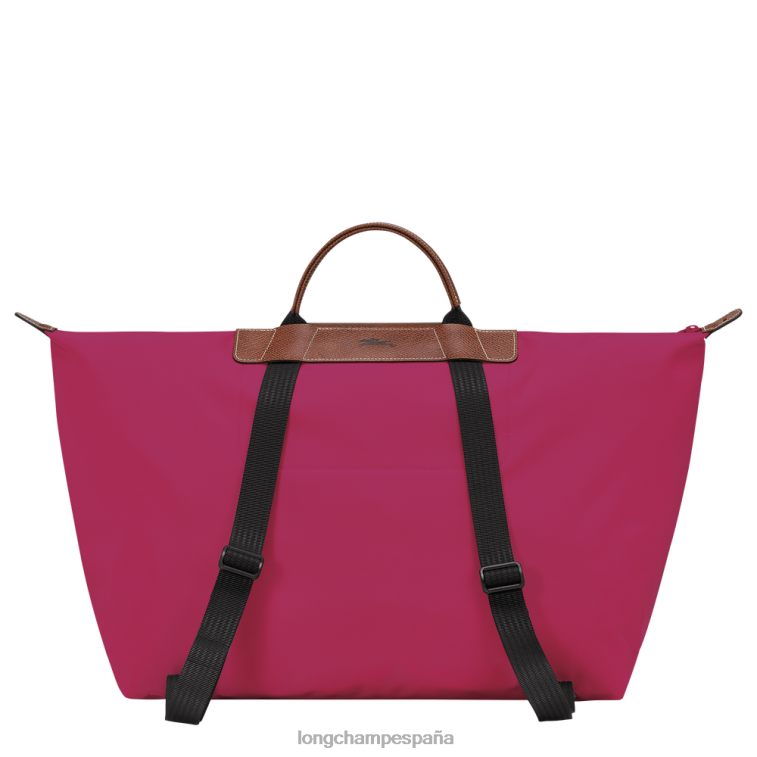 Longchamp X D'heygere bolsa de viaje/mochila rosa hombres bolsas 064LB834