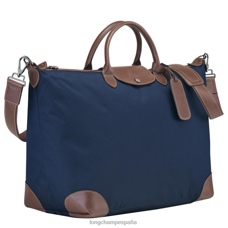 Longchamp bolsa de viaje boxford azul hombres bolsas 064LB770