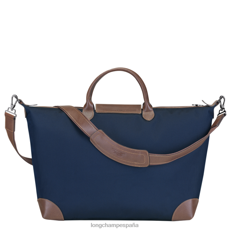 Longchamp bolsa de viaje boxford azul hombres bolsas 064LB770