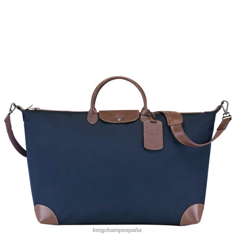 Longchamp bolsa de viaje boxford azul hombres bolsas 064LB773