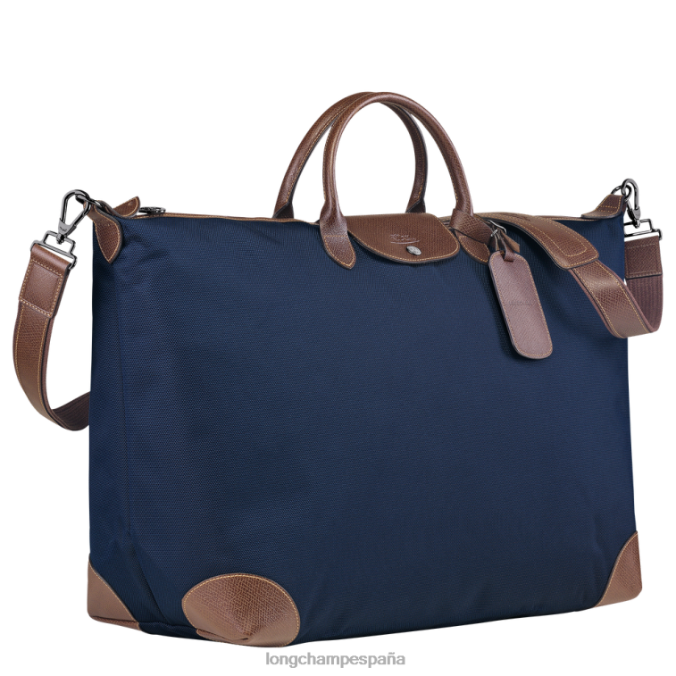 Longchamp bolsa de viaje boxford azul hombres bolsas 064LB773