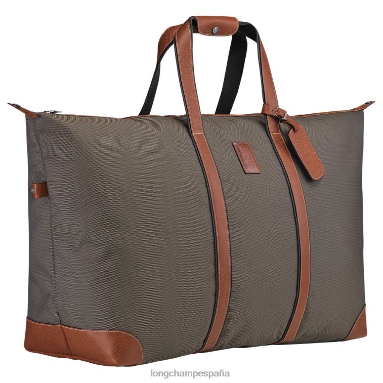 Longchamp bolsa de viaje boxford marrón hombres bolsas 064LB766