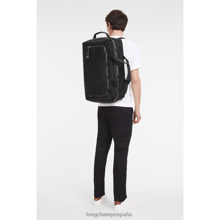 Longchamp bolsa de viaje le pliage energía negro hombres bolsas 064LB779