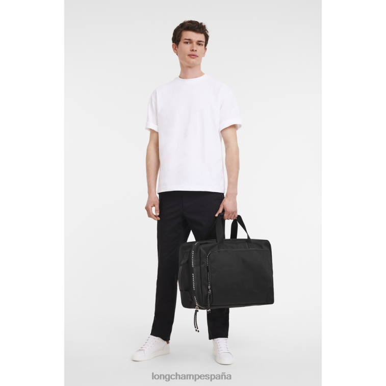 Longchamp bolsa de viaje le pliage energía negro hombres bolsas 064LB779