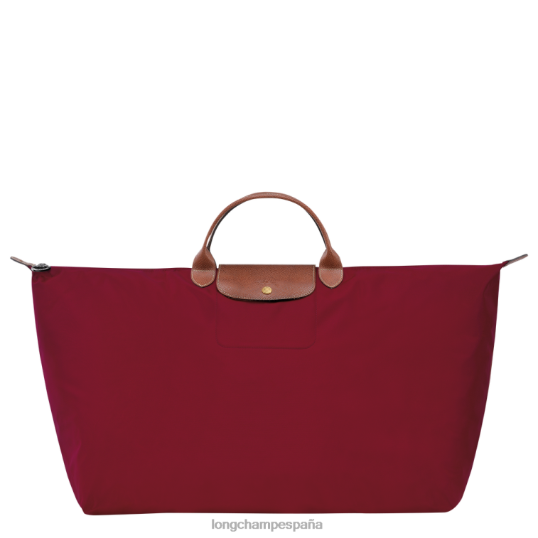 Longchamp bolsa de viaje original le pliage rojo hombres bolsas 064LB814