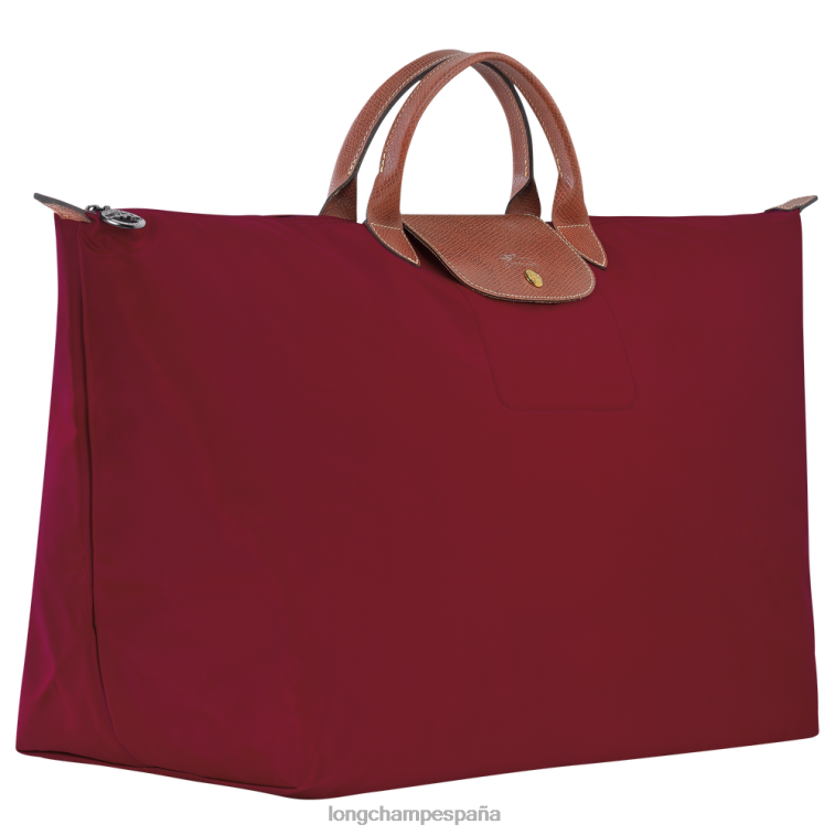Longchamp bolsa de viaje original le pliage rojo hombres bolsas 064LB814