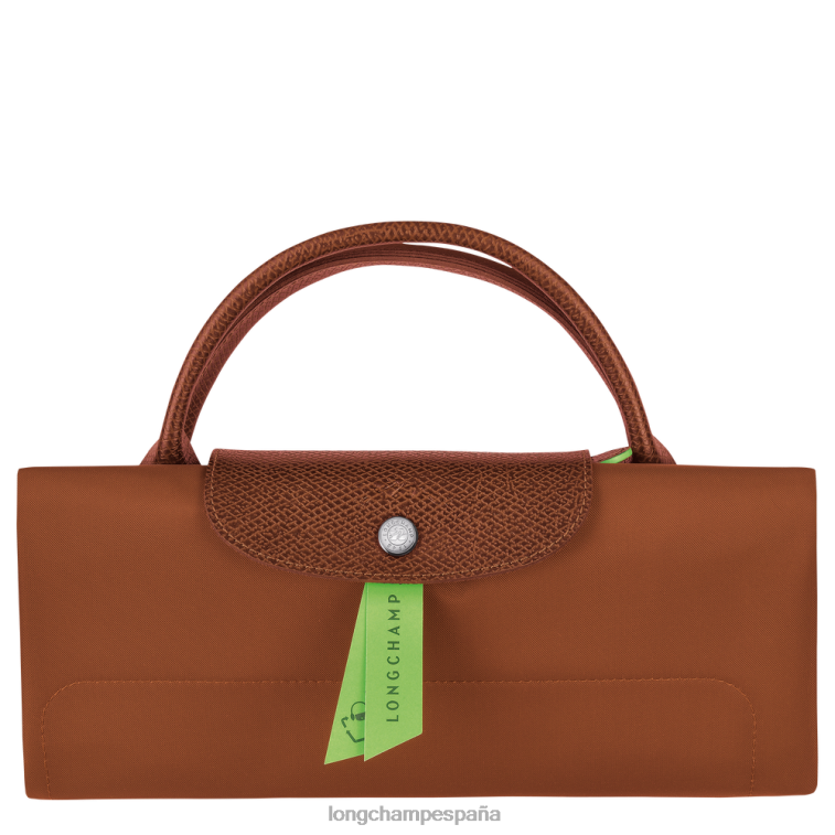 Longchamp bolsa de viaje verde le pliage coñac hombres bolsas 064LB795