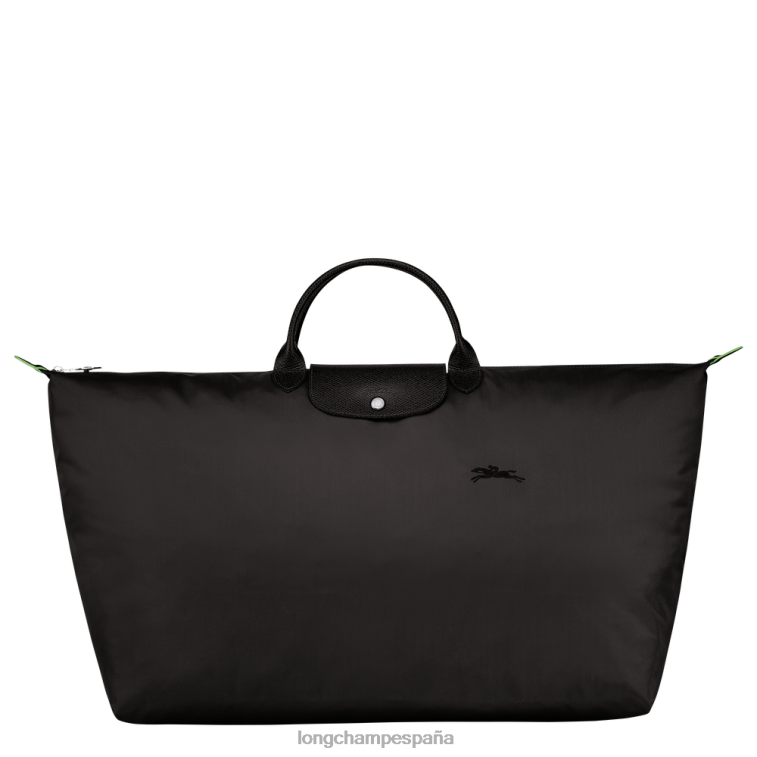 Longchamp bolsa de viaje verde le pliage negro hombres bolsas 064LB793