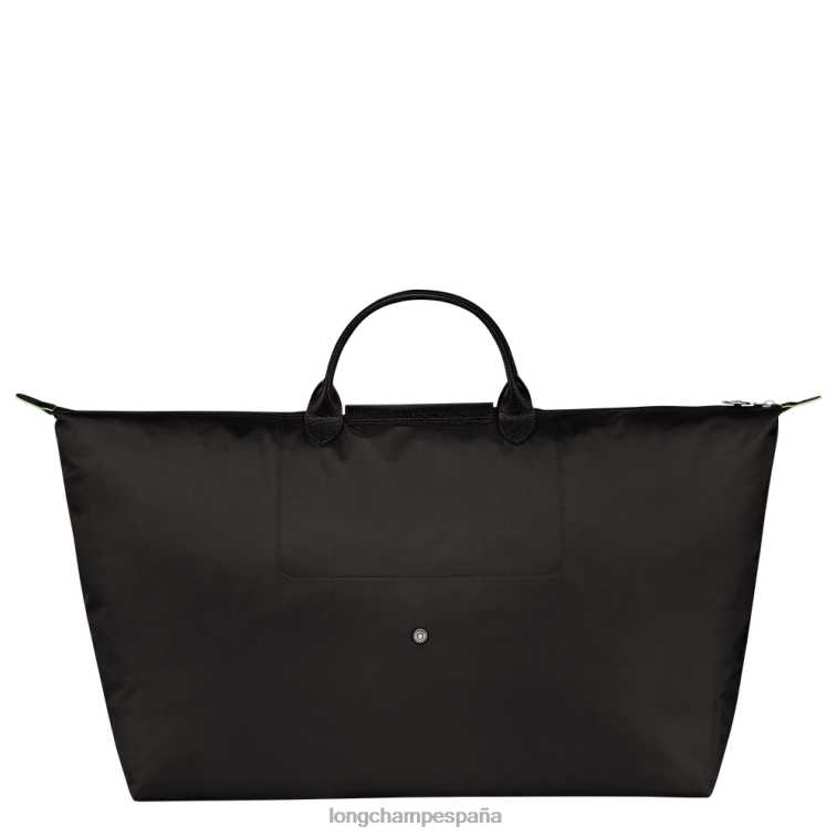 Longchamp bolsa de viaje verde le pliage negro hombres bolsas 064LB793